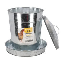 Friendly Pet Kip>Voedersilo metaal 6 kg