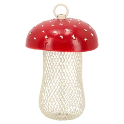 Esschert Design Tuinvogels>Voedersilo vliegenzwam 13x18cm