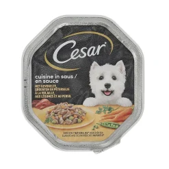 Cesar Hondenvoer>Voer hond gevogelte met groenten 150g cuisine