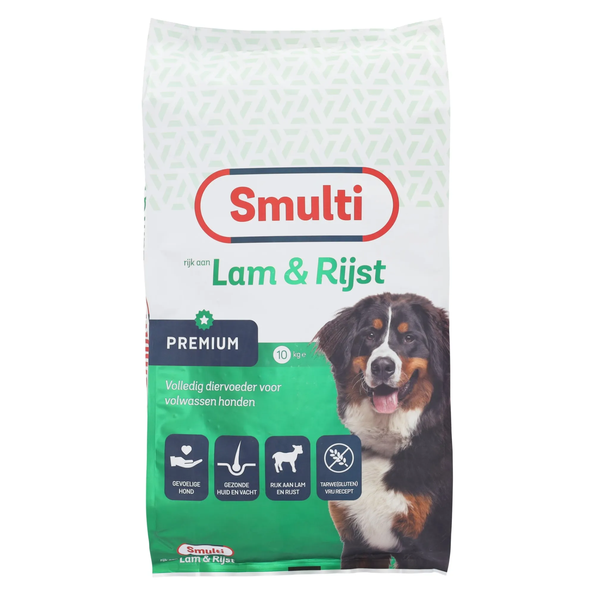Smulti Hondenvoer>Voer hond Premium lam+rijst 10kg