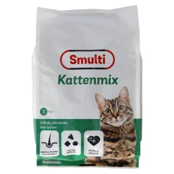 Smulti Kattenvoer>Voer kat mix 3 kg