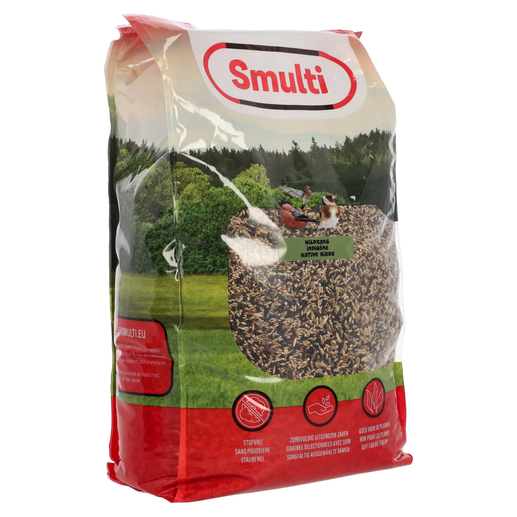 Smulti Vogelvoer>Voer vogel wildzang 5kg