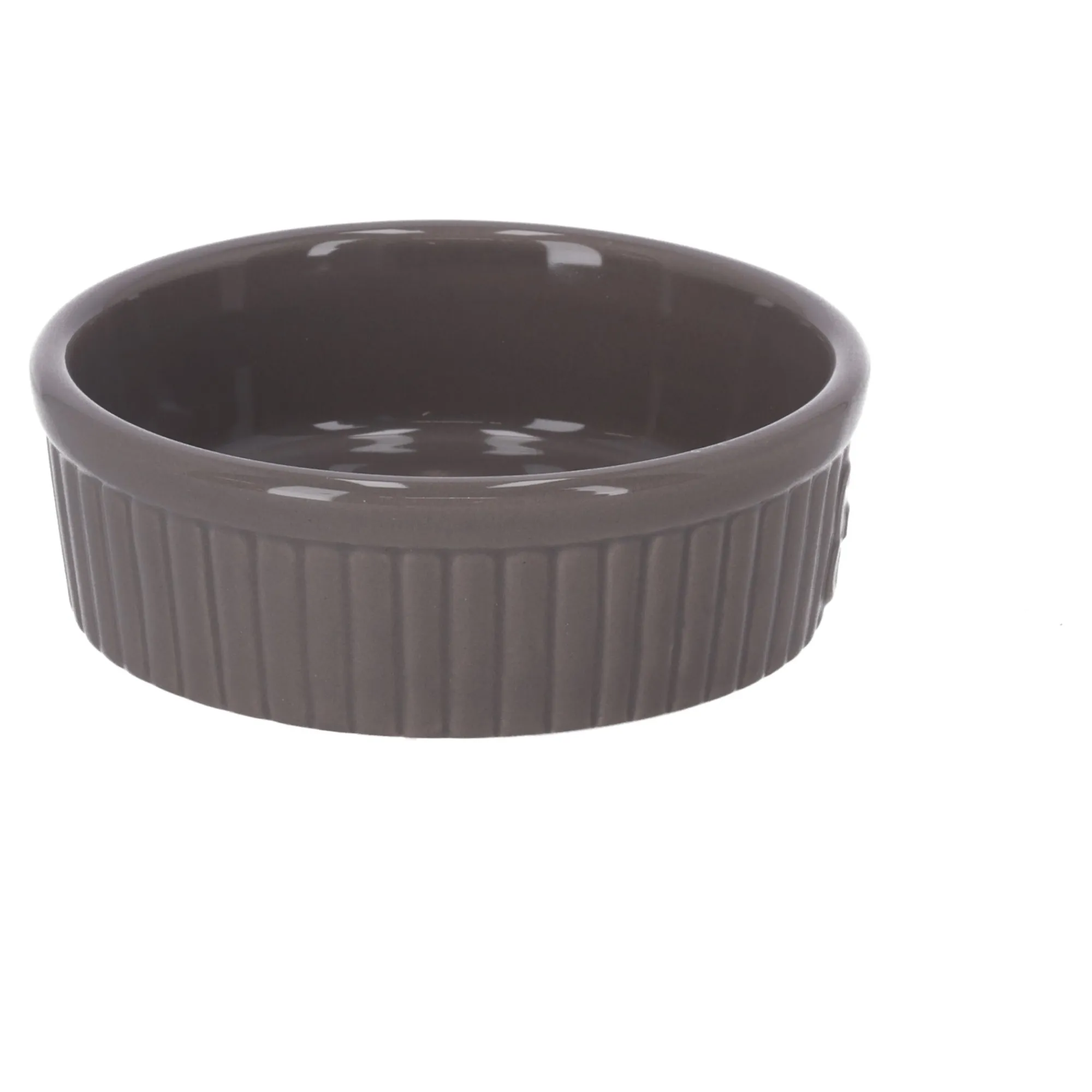 Friendly Pet Drink- En Voerbak Hond>Voerbak hond kera 12cm 300ml taupe