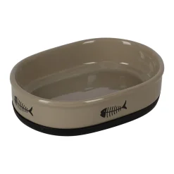 Friendly Pet Voerbak Kat>Voerbak kat Auri keram taupe 550ml FP