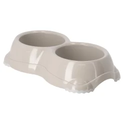 Moderna Voerbak Kat>Voerbak kat dubbel smarty 1 grijs