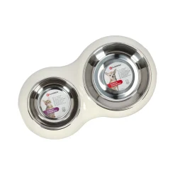 Flamingo Voerbak Kat|Drink- En Voerbak Hond>Voerbak royal Doblo wit