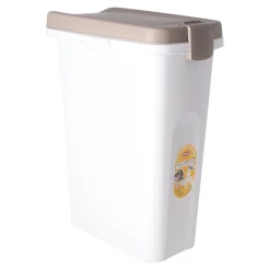 Stefanplast Kip|Overige Tuindieren>Voerton 7 L wit/taupe