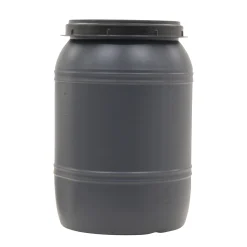 Overige Tuindieren|Varken>Voerton met schroefdeksel 60 L zwart