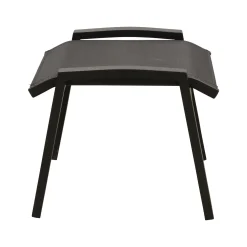 Bois le Duc Tuinbanken>Voetenbank Casera zwart/antra