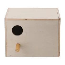 Flamingo Vogelhuisjes>Vogelhuis parkieten horizontaal