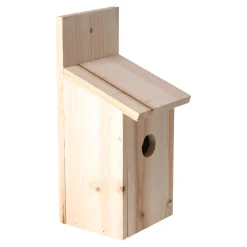 Friendly Pet Vogelhuisjes>Vogelhuis 14x13x29cm natuur