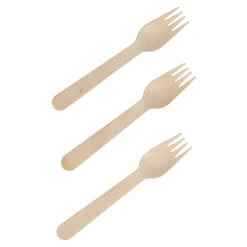 Alpina Koken & Tafelen>Vork hout 16cm 50st