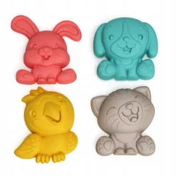 Adriatic Sport En Spel>Vormen zand dieren 4st. Happy Pets