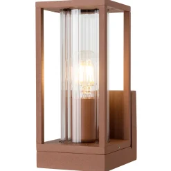 Diamant Buitenverlichting|Buitenverlichting>Wandlamp Dogato bruin