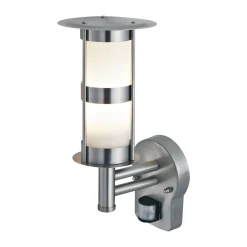 Diamant Buitenverlichting|Buitenverlichting>Wandlamp Piacenza RVS bewegingssensor