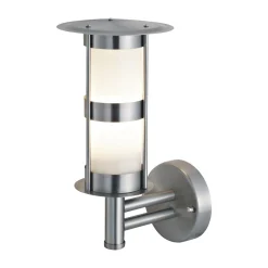 Diamant Buitenverlichting|Buitenverlichting>Wandlamp Piacenza RVS staand