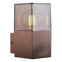 Diamant Buitenverlichting|Buitenverlichting>Wandlamp Pomara bruin
