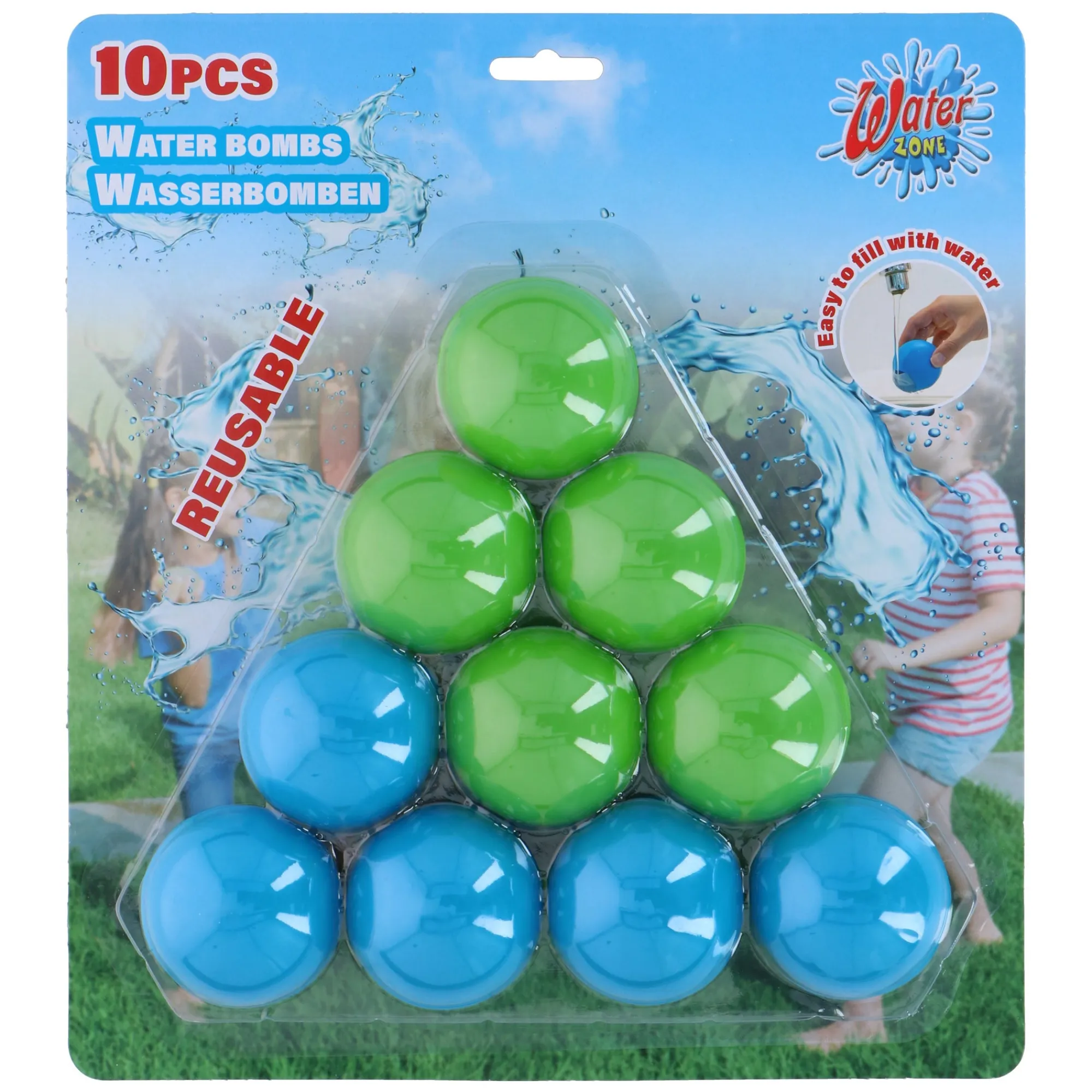 Waterzone Sport En Spel>Waterbommen herbruikbaar 10st