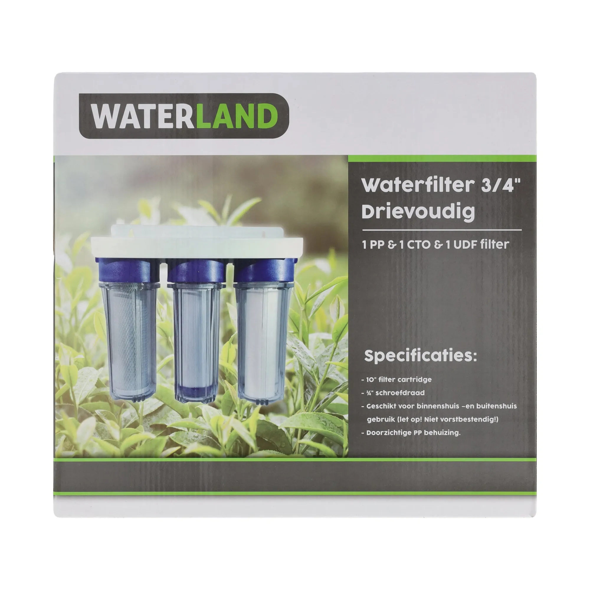 Waterland Vijver>Waterfilter 3/4" drievoudig