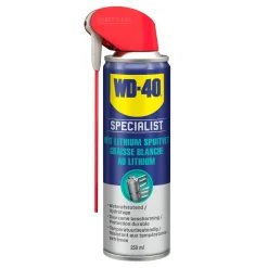 WD-40 Werkplaatsgereedschap>WD40 Spec 250ml wit lithiumspuitvet