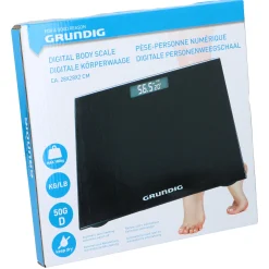 Grundig Koken & Tafelen>Weegschaal zwart