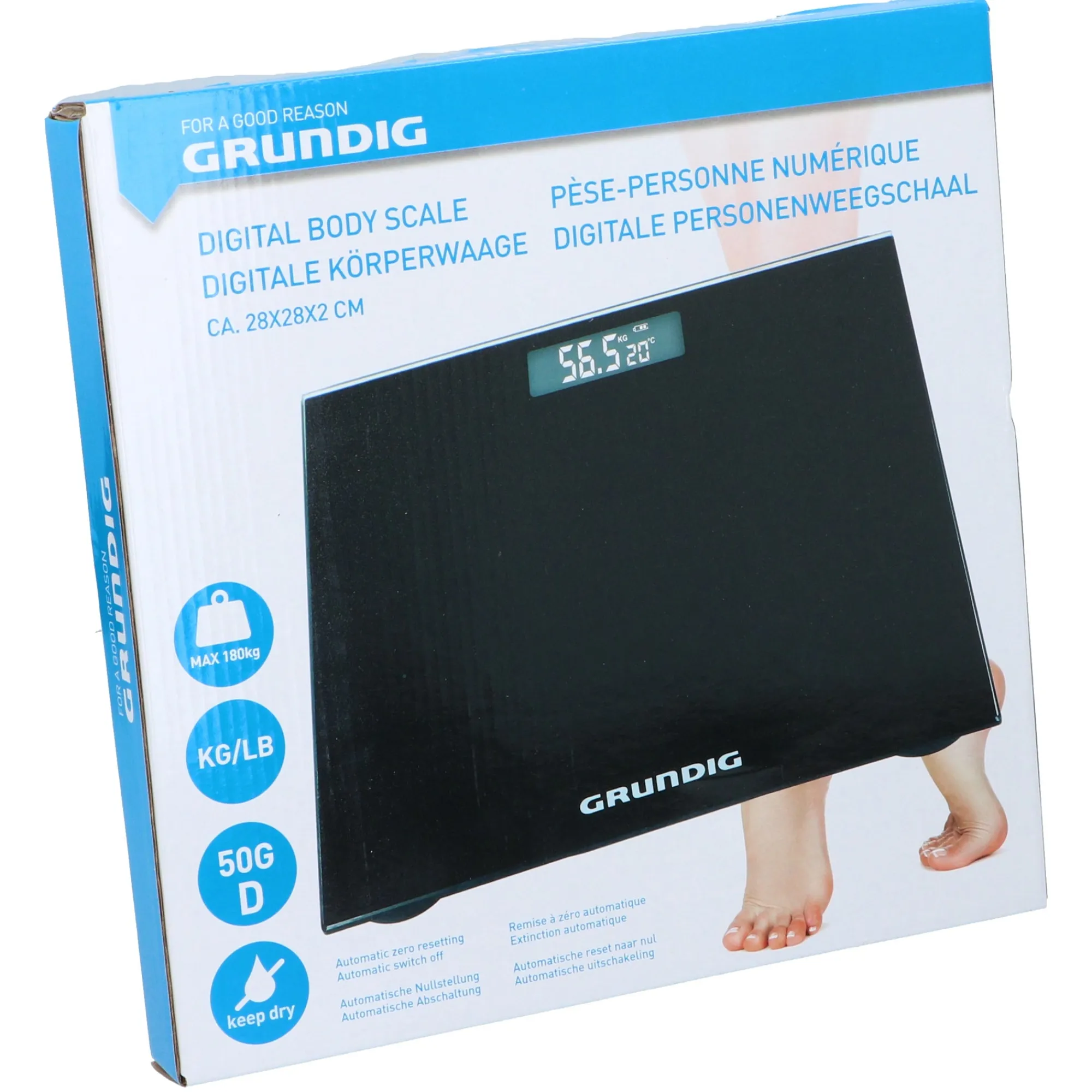 Grundig Koken & Tafelen>Weegschaal zwart