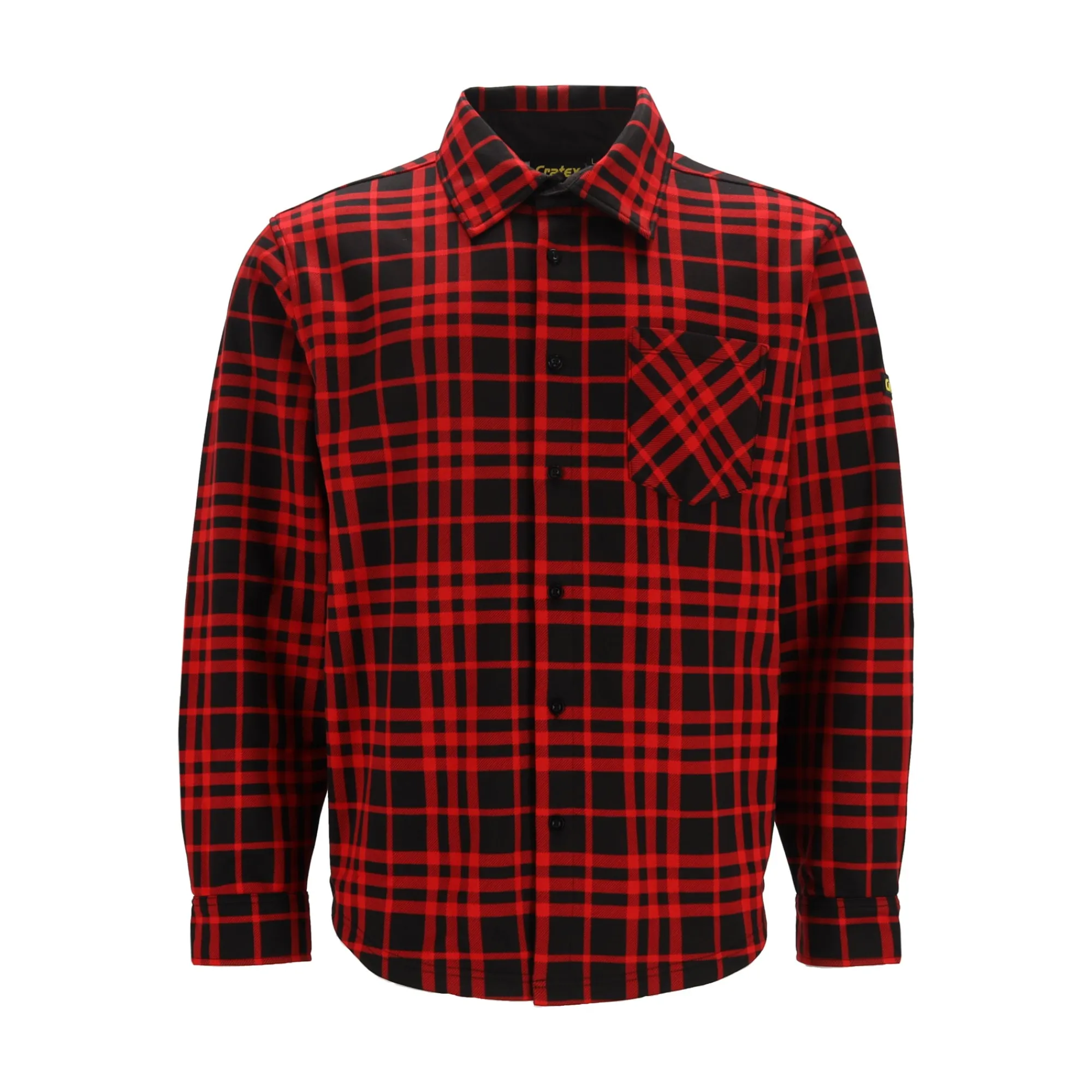 Cratex Werkoverhemden>Werkhemd Cadogan rood XS