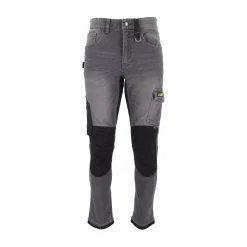 Cratex Pro Line Werkbroeken>Werkjeans Saxon grijs W30 L30