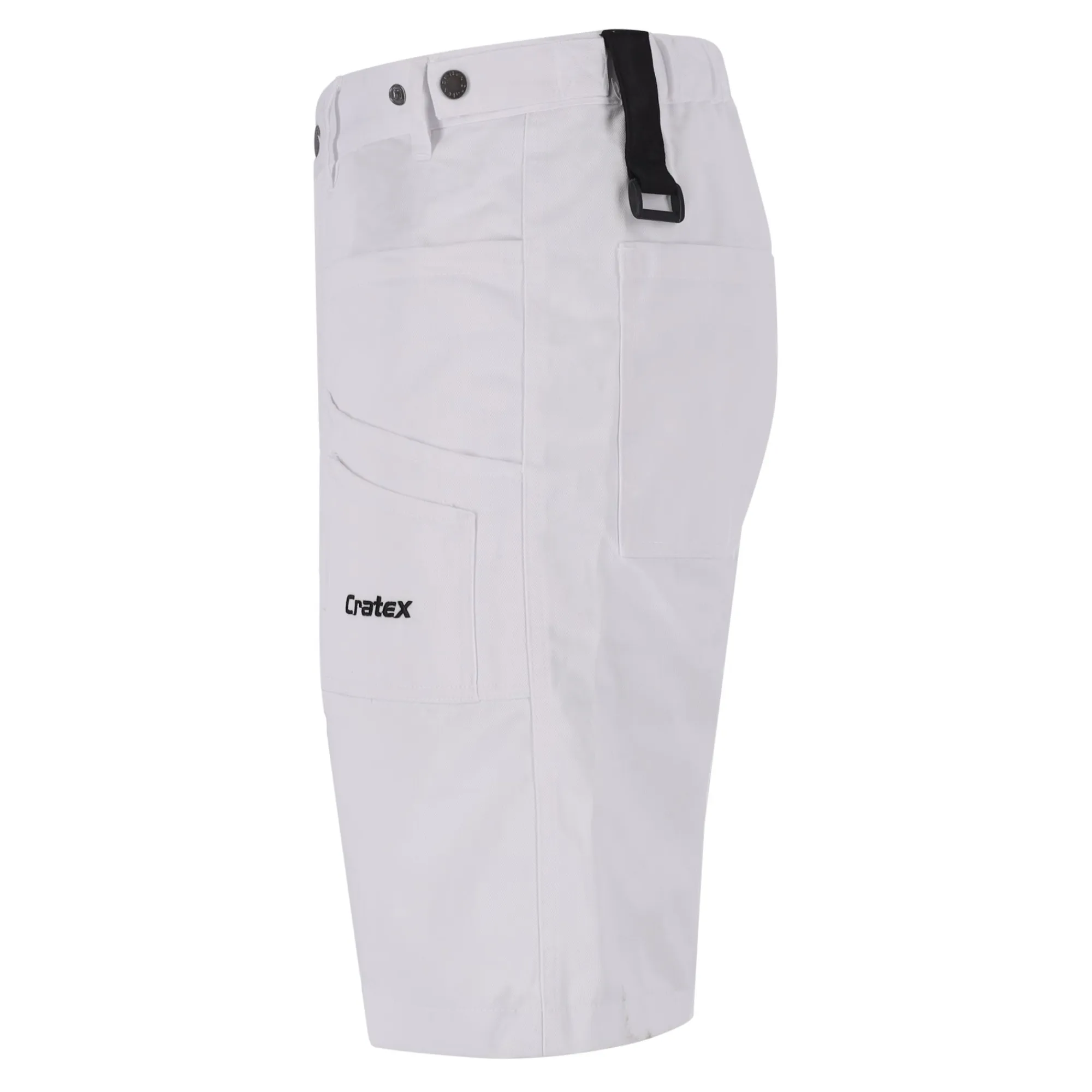 Cratex Werkbroeken>Werkshort Potsdam wit 42