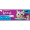 Whiskas Kattenvoer>1+ natvoer vis 40 stuks
