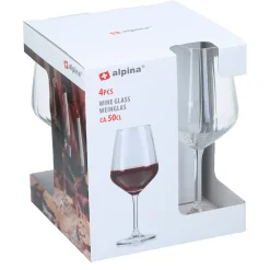 Alpina Koken & Tafelen>Wijnglas rode wijn 4st