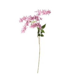 Everlands Kunstplanten En Kunstbloemen>Wisteria op steel lila 110 cm