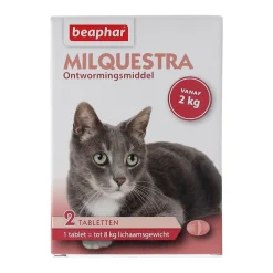 Beaphar Kattenverzorging>Wormmiddel Milquestra kat 12kg