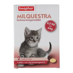Beaphar Kattenverzorging>Wormmiddel Milquestra kat en kitten 4kg
