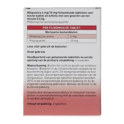 Beaphar Kattenverzorging>Wormmiddel Milquestra kat en kitten 4kg