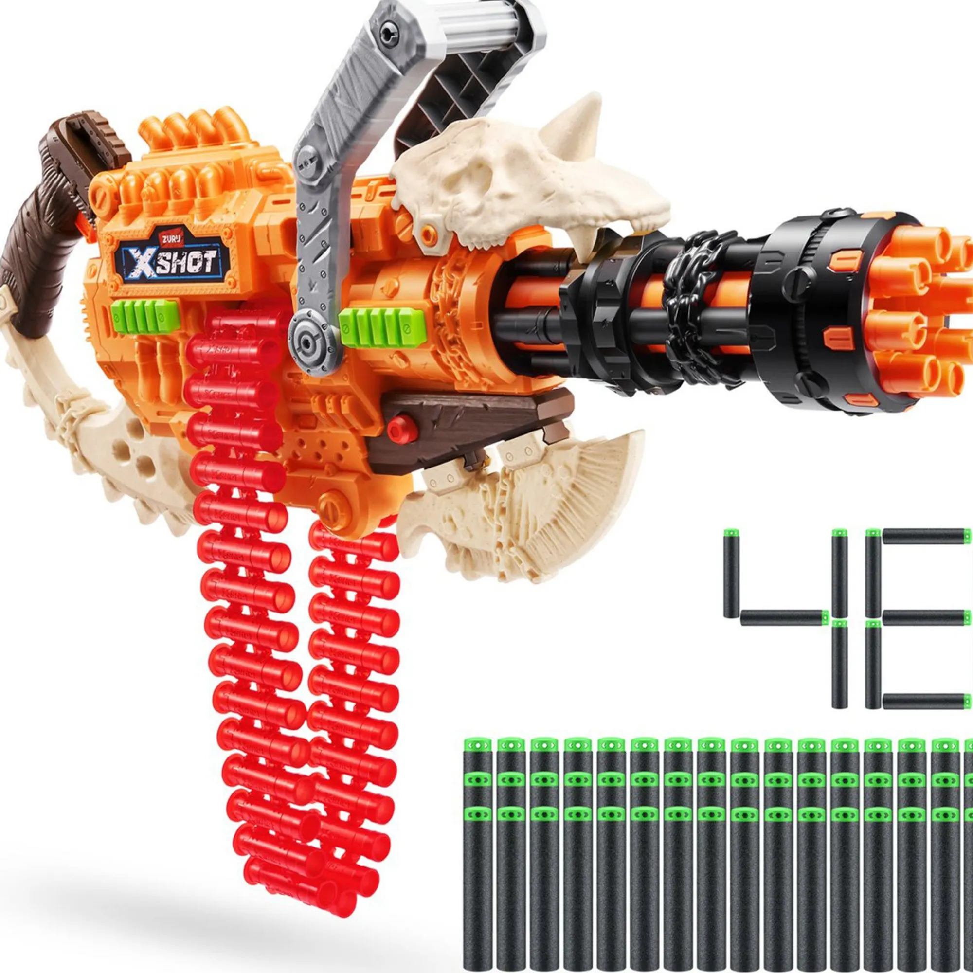 Zuru Sport En Spel>X-shot horrorfire dreadhammer met 48darts