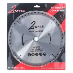 2-Force Toebehoren Elektrisch Gereedschap>Zaagblad Ø300 mm 30as 48T