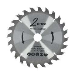 2-Force Toebehoren Elektrisch Gereedschap>Zaagblad Ø230 mm 30as 24T