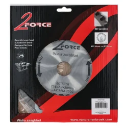 2-Force Toebehoren Elektrisch Gereedschap>Zaagblad Ø216 mm 30as 60T