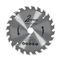 2-Force Toebehoren Elektrisch Gereedschap>Zaagblad Ø165 mm 20as 24T