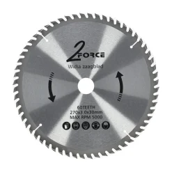 2-Force Toebehoren Elektrisch Gereedschap>Zaagblad Ø270 mm 30as 60T