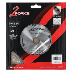 2-Force Toebehoren Elektrisch Gereedschap>Zaagblad Ø160 mm 20as 20T