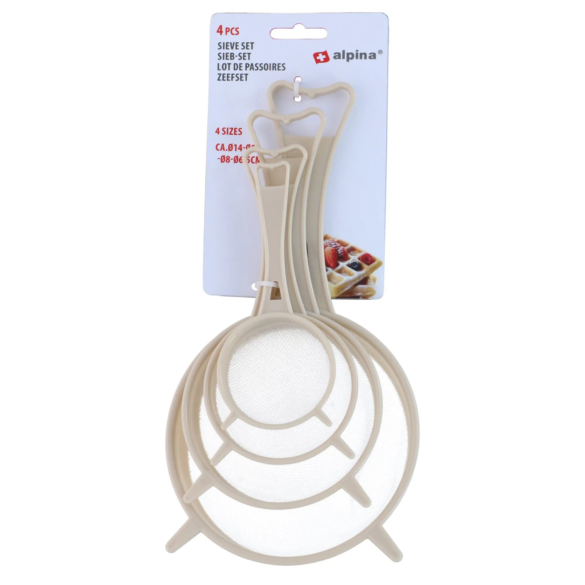 Alpina Koken & Tafelen>Zeefset 4-delig