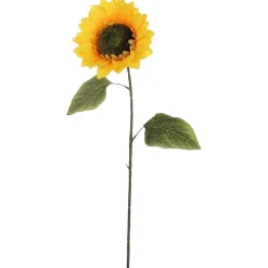 Mica Decorations Kunstplanten En Kunstbloemen>Zonnebloem geel 72 cm