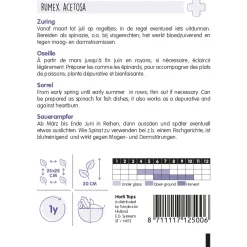 Horti Tops Moestuin>Zuring zaad