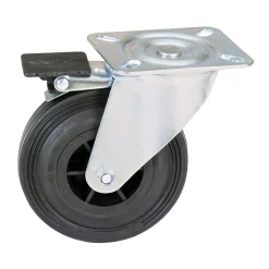 Lotus Transport>Zwenkwiel met rem ZP63A 100mm